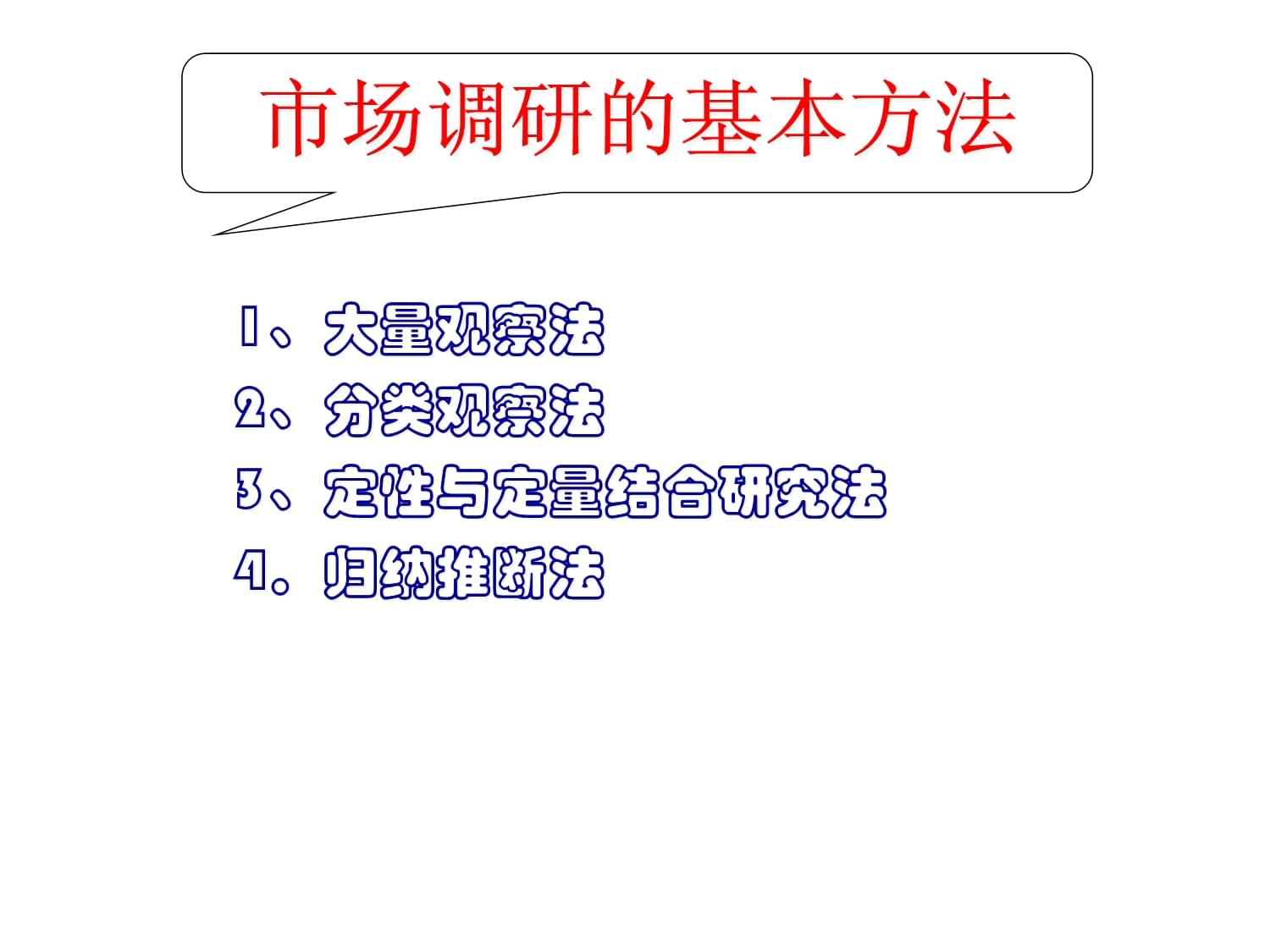 软件开发中的市场调研核心方法